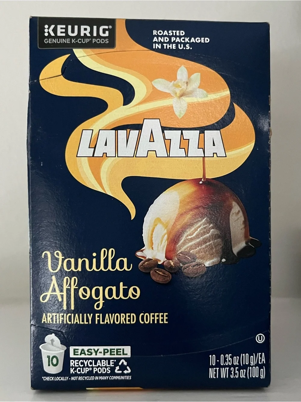 New Lavazza vanilla Affogato Available 2 pack
